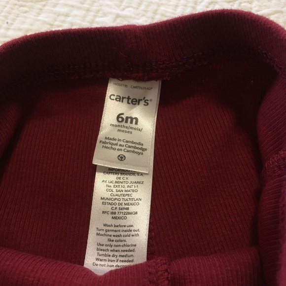 6m (5/$20) Two Pairs of Carter’s Leggings - Picture 9 of 11